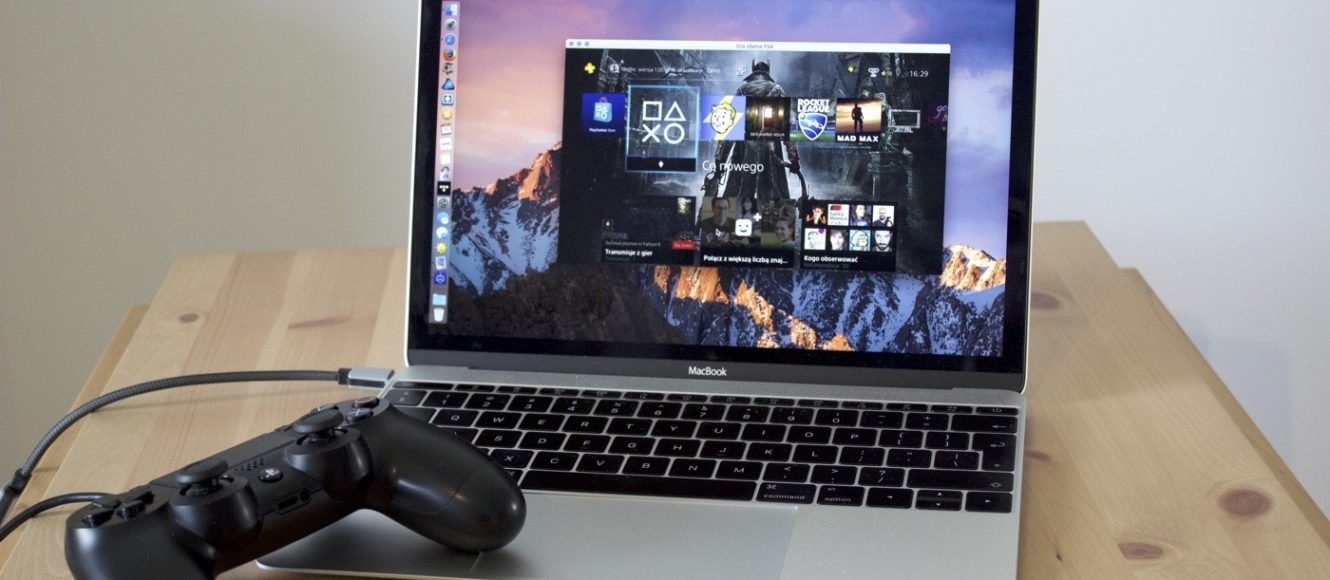 PS4 na Macbook 12