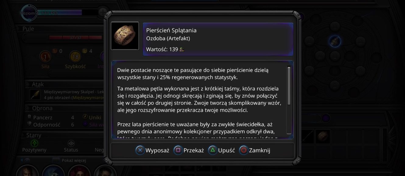 Piercień Torment_ Tides of Numenera