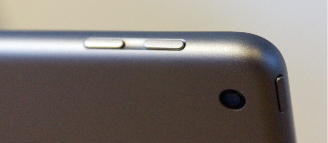 iPad 2017, nowy przycisk głośności