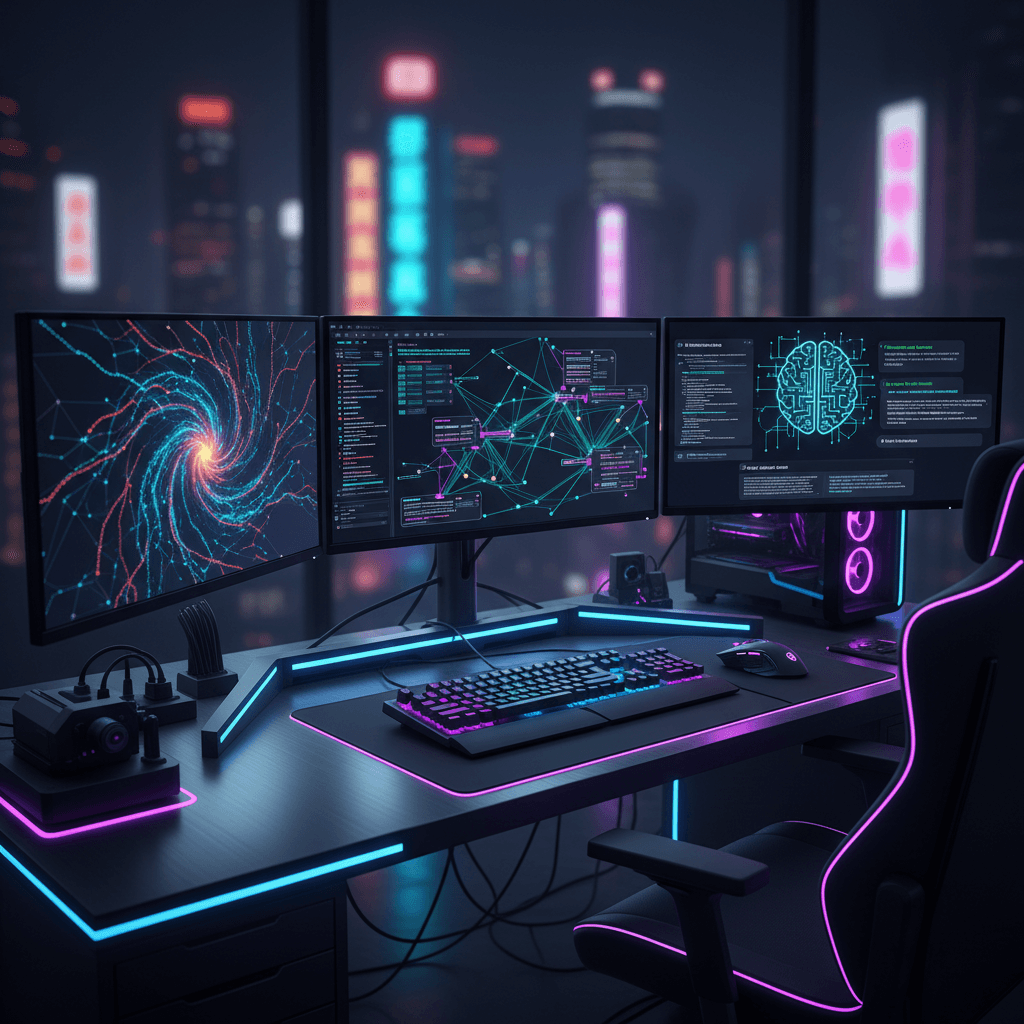 Developer workspace z SpacetimeDB