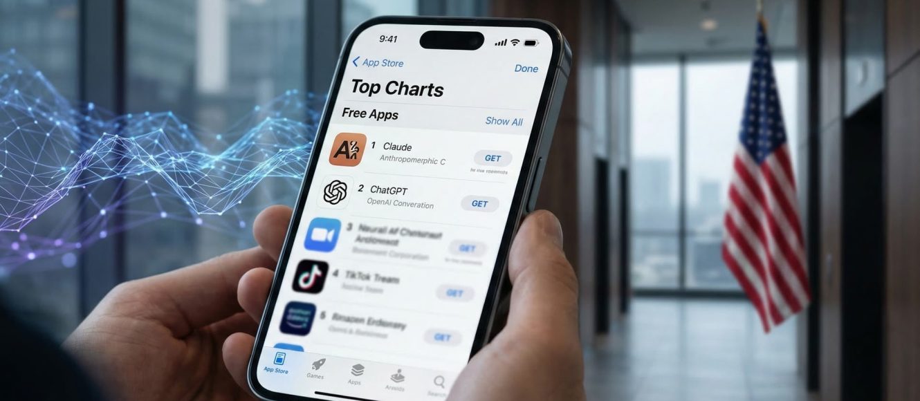 Claude Wypiera ChatGPT: Jak Anthropic Zostało Numerem 1 w App Store po Kontrowersji z Pentagonem