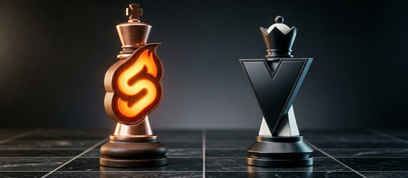 SvelteKit vs Next.js w 2026: Dlaczego Underdog Zyskuje grunt?