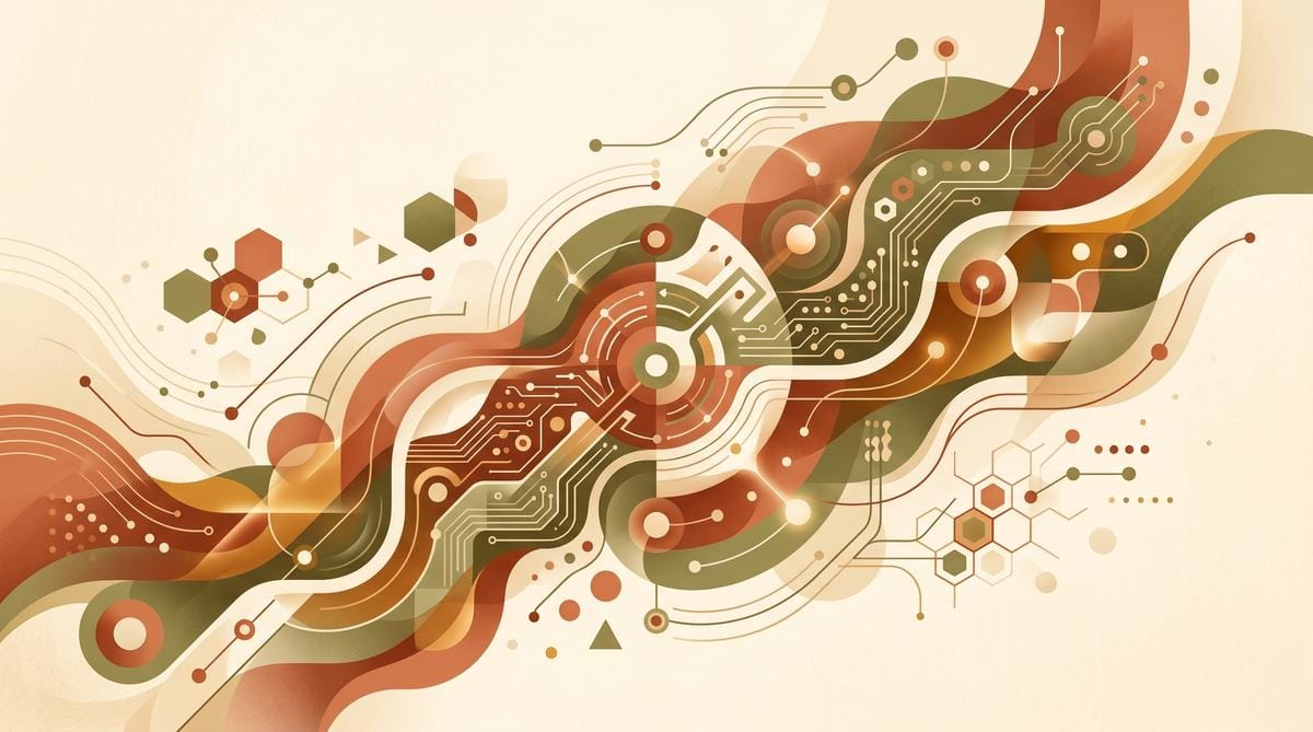 Ilustracja przedstawiająca koncept bezpieczeństwa agentów AI