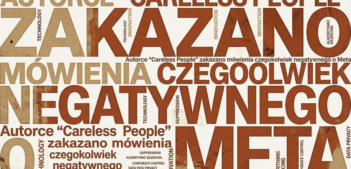 Meta zablokowała byłą dyrektor za książkę Careless People — zakaz mówienia o firmie