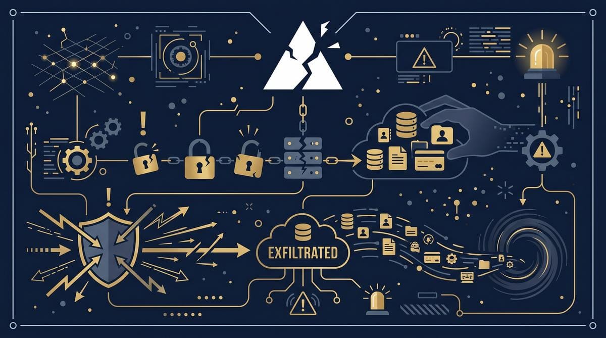 Atak na Vercel — infografika