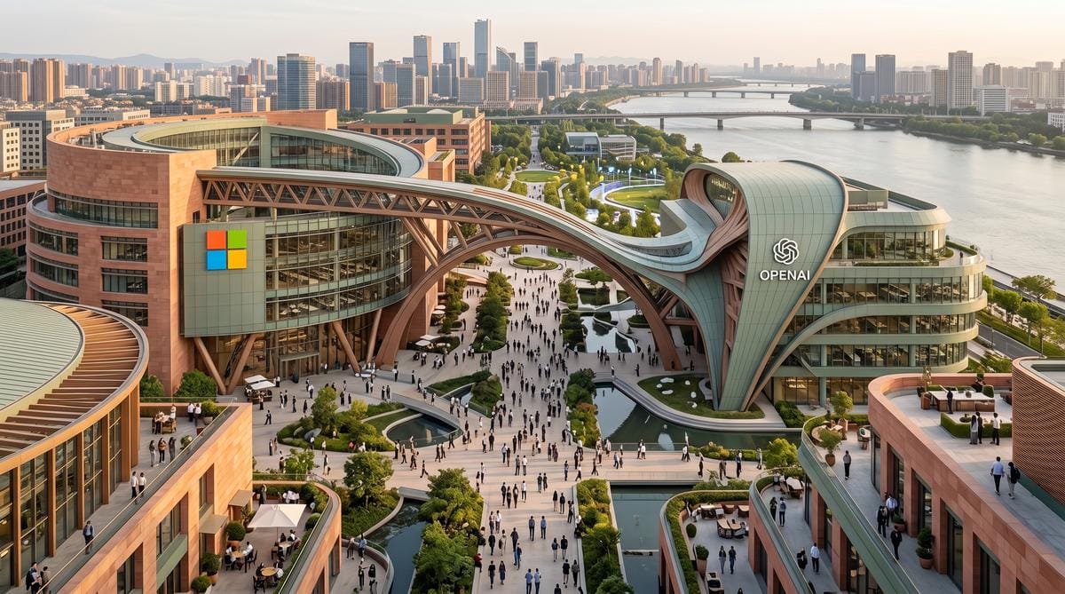 Ilustracja przedstawiająca partnerstwo technologiczne