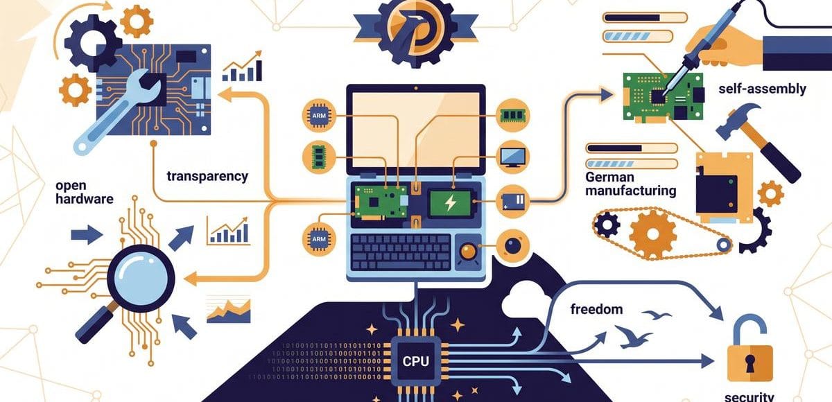 7 faktów o MNT Reform — laptopie open-hardware z Niemiec