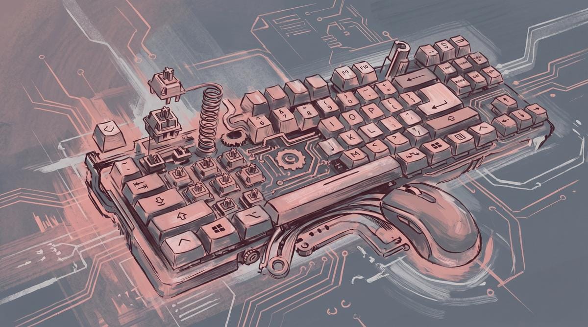 Pliki projektowe Keychron na GitHubie