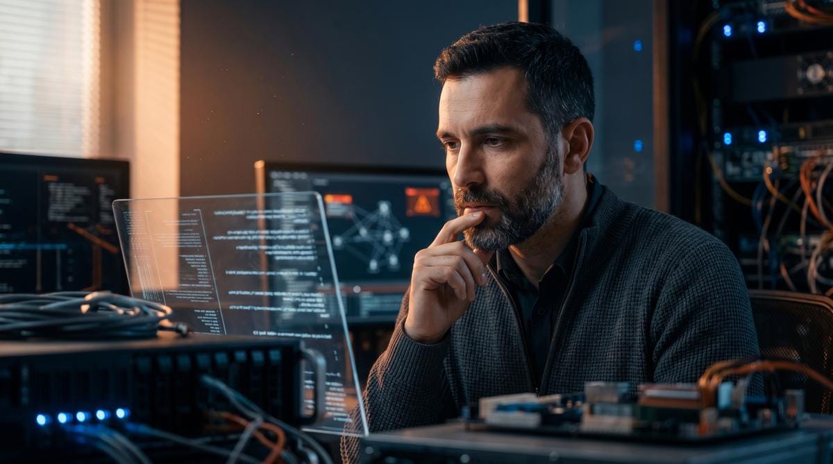 Ilustracja przedstawiająca koncepcję incydentu bezpieczeństwa Vercel