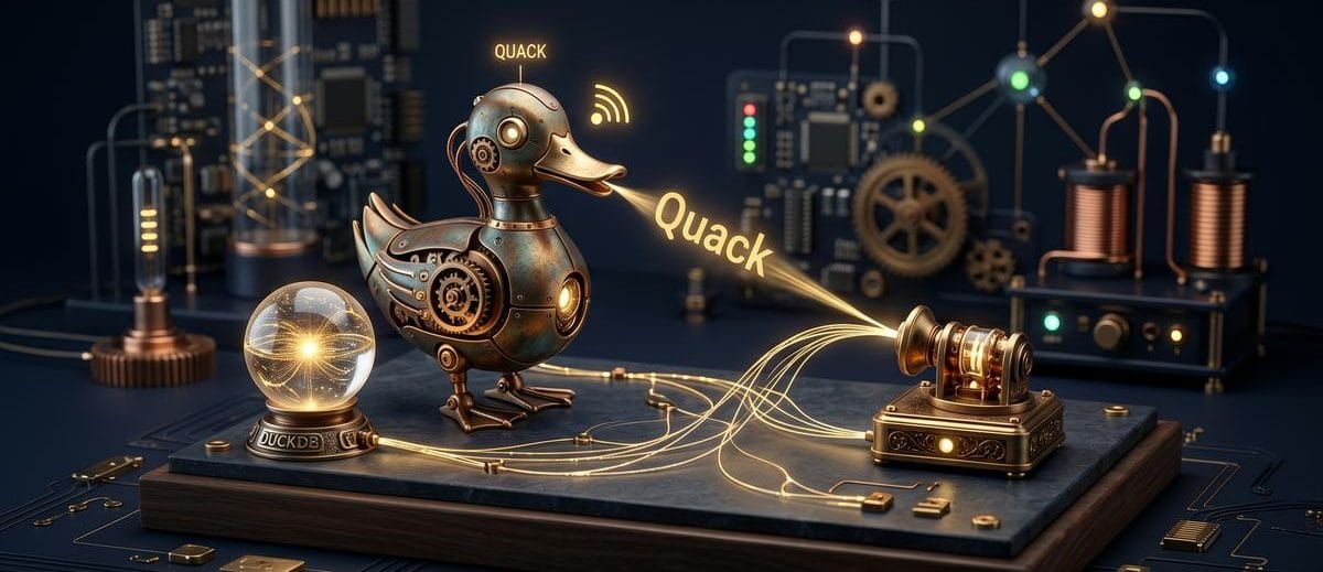 Quack: protokół dla DuckDB z obsługą wielu writerów