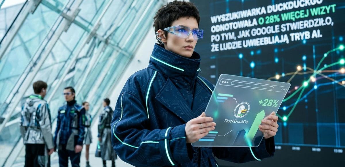 DuckDuckGo rośnie o 28% podczas AI-mody Google