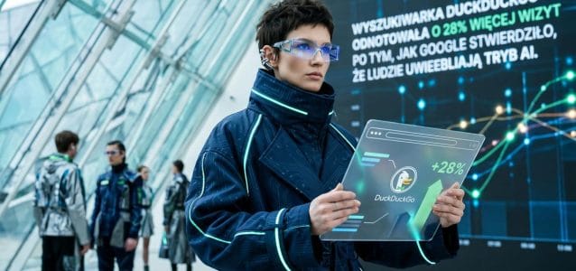 DuckDuckGo rośnie o 28% podczas AI-mody Google