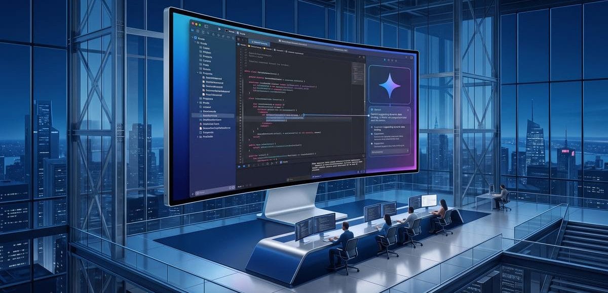 Apple integruje Google Gemini z Xcode jako asystenta kodowania