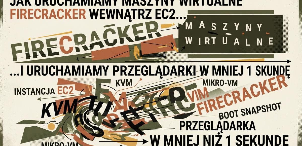 Uruchamianie mikro-VM Firecracker w EC2 i start przeglądarki w sekundę