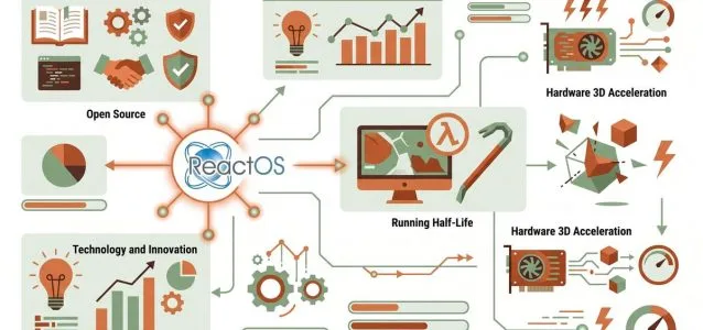 ReactOS uruchamia Half-Life ze sprzętowym przyspieszeniem 3D