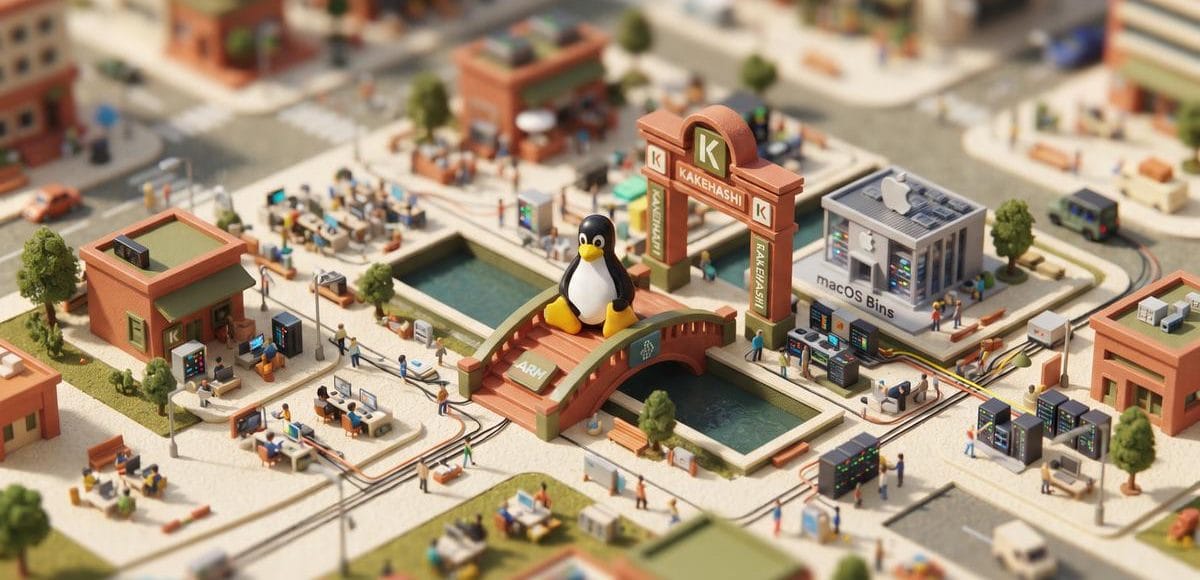 Uruchamianie aplikacji z macOS na Linux ARM bezpośrednio w przestrzeni użytkownika